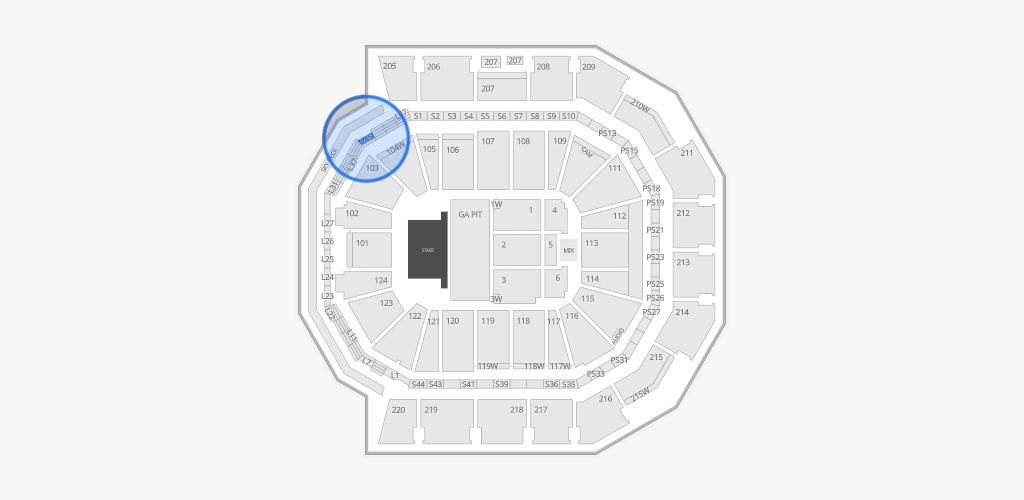 Moody Center ATX Seating Chart