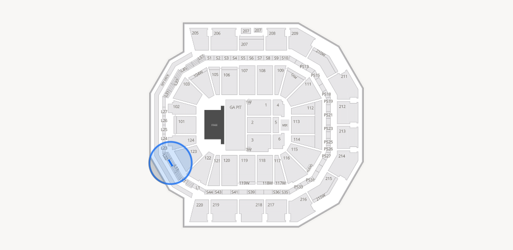 Moody Center ATX Seating Chart