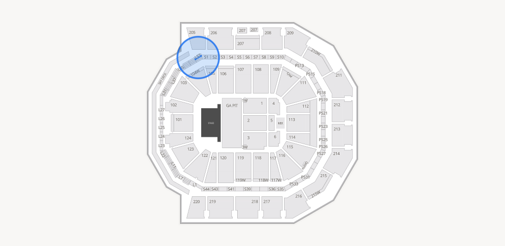 Moody Center ATX Seating Chart