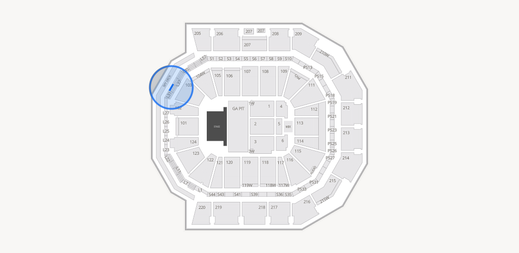 Moody Center ATX Seating Chart
