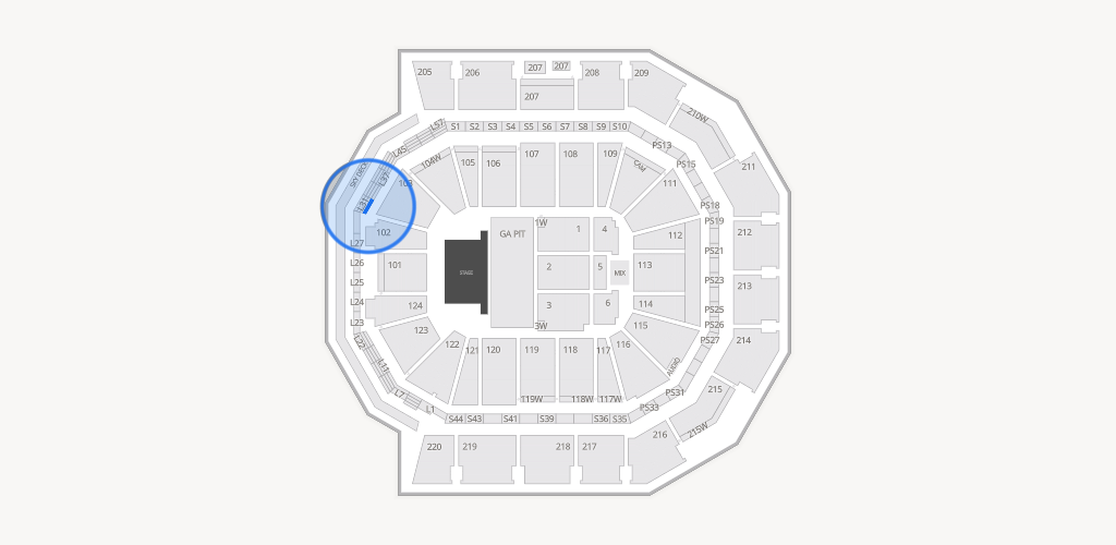 Moody Center ATX Seating Chart