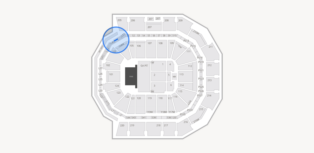Moody Center ATX Seating Chart
