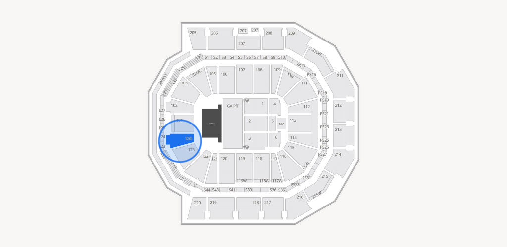 Moody Center ATX Seating Chart