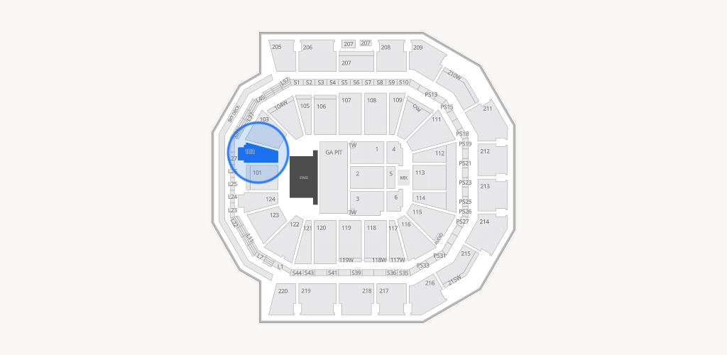 Moody Center ATX Seating Chart
