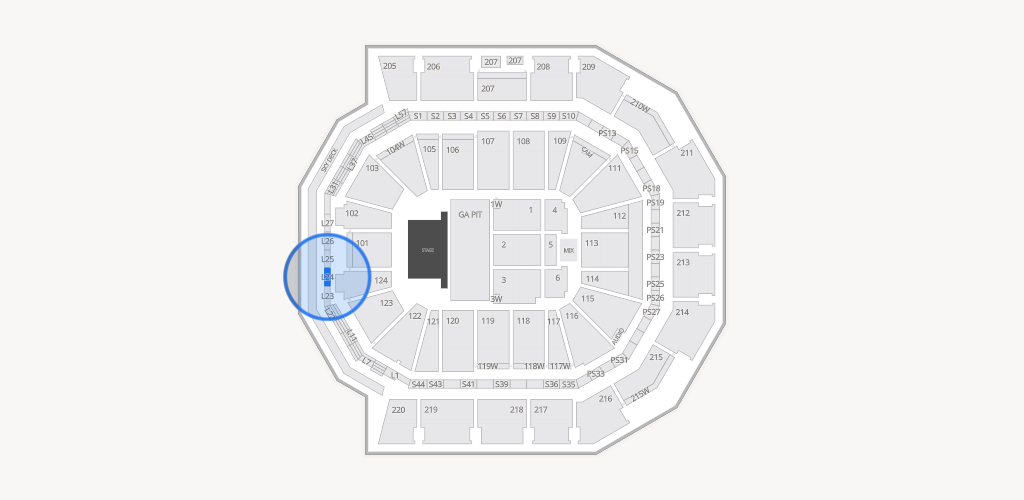 Moody Center ATX Seating Chart