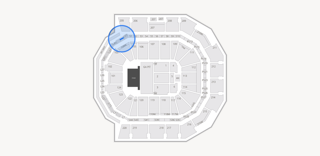 Moody Center ATX Seating Chart