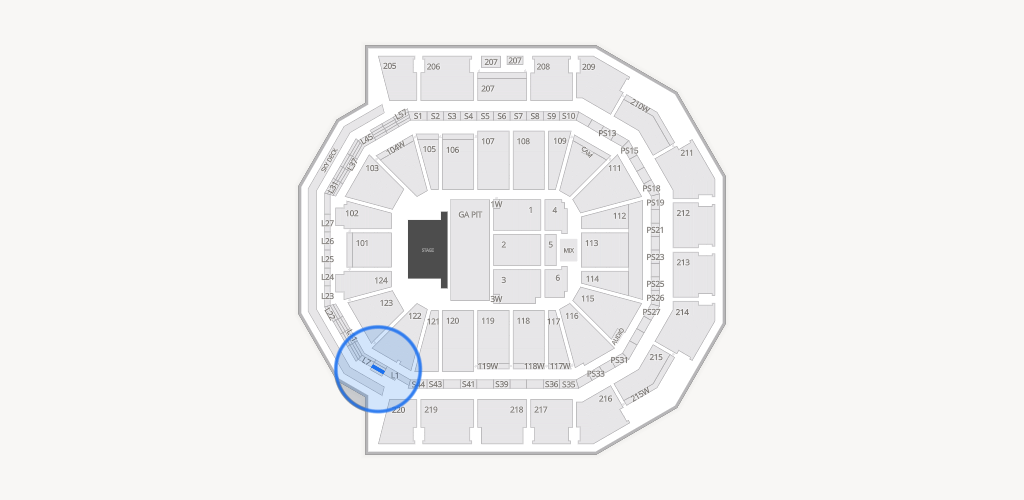 Moody Center ATX Seating Chart