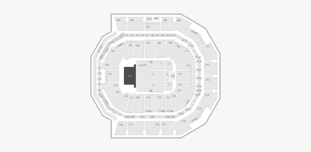 Moody Center ATX Seating Chart