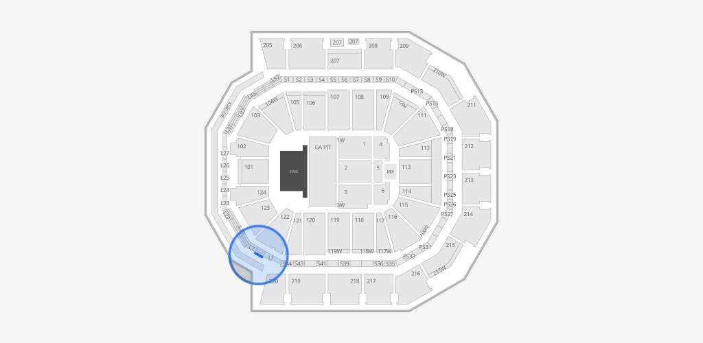 Moody Center ATX Seating Chart