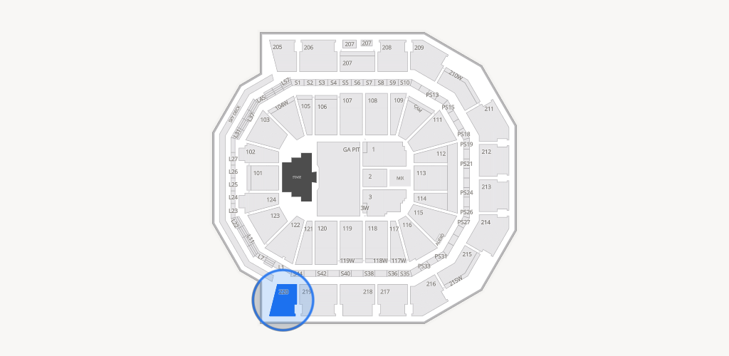 Moody Center ATX Seating Chart