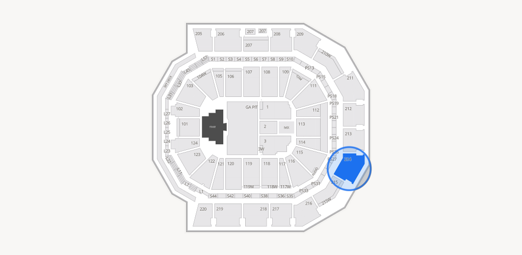 Moody Center ATX Seating Chart