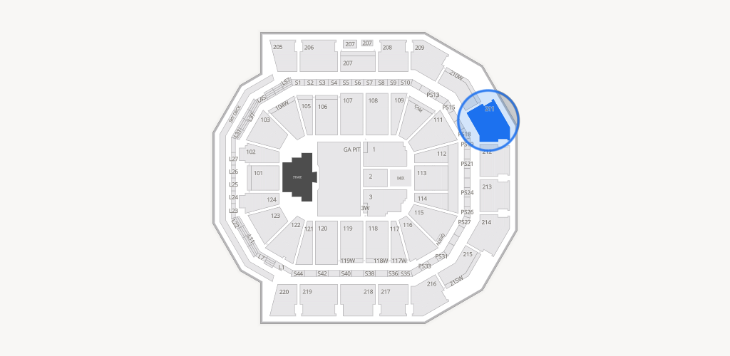 Moody Center ATX Seating Chart