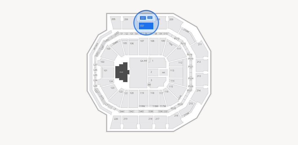 Moody Center ATX Seating Chart