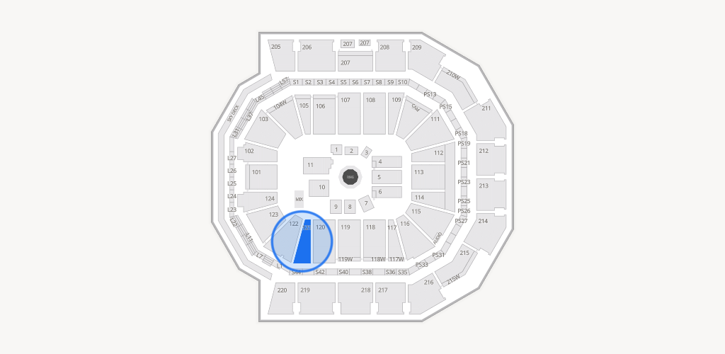 Moody Center ATX Seating Chart