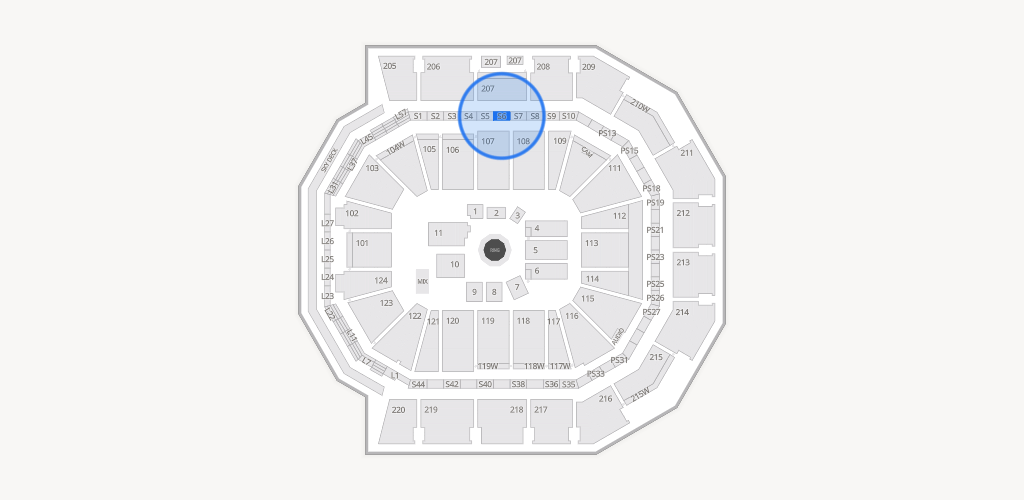 Moody Center ATX Seating Chart