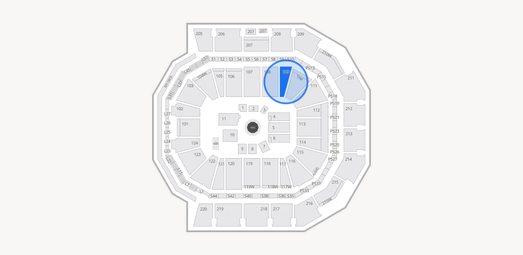 Moody Center ATX Seating Chart