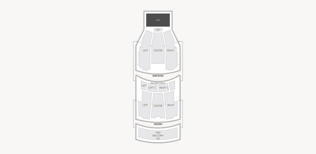 Moore Theatre - Seattle Seating Chart