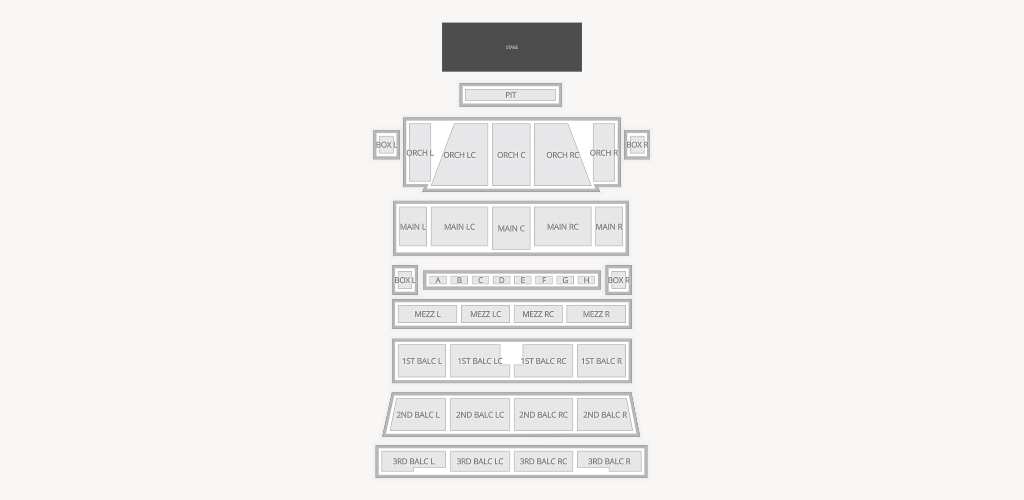Morris Performing Arts Center - South Bend Seating Chart