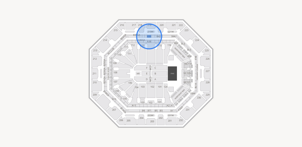 Mortgage Matchup Center Seating Chart