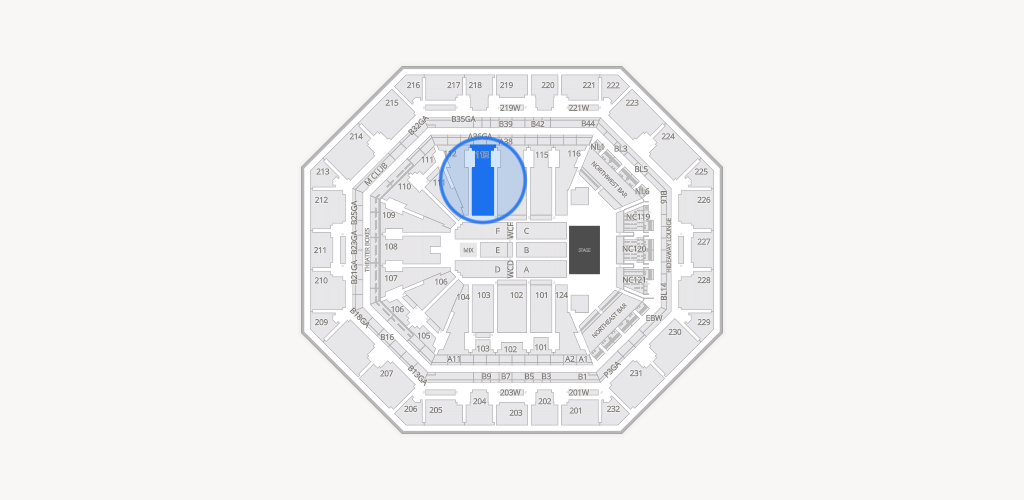 Mortgage Matchup Center Seating Chart