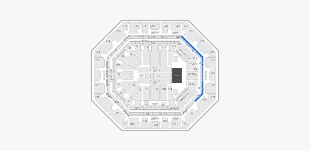 Mortgage Matchup Center Seating Chart