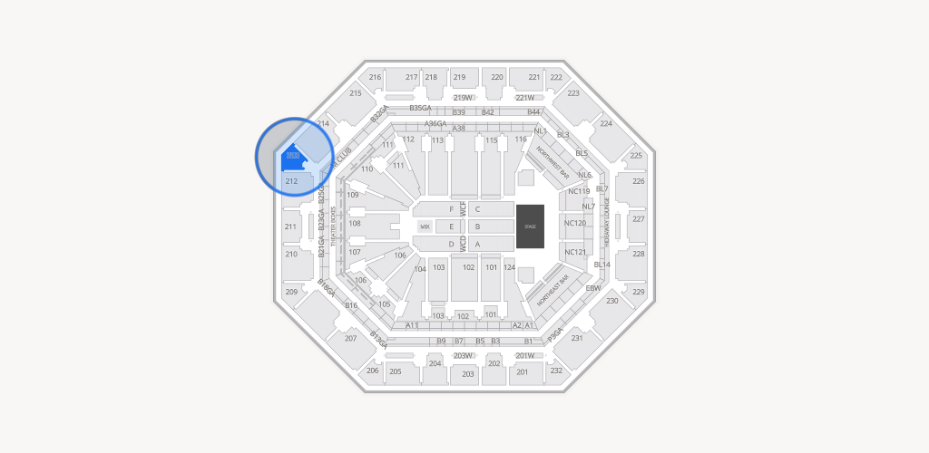Mortgage Matchup Center Seating Chart