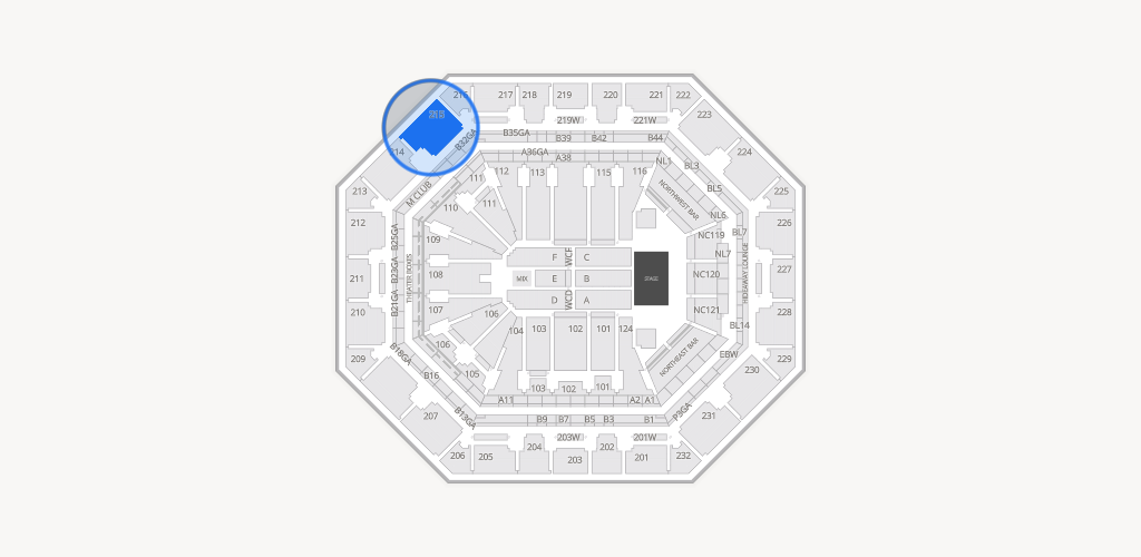Mortgage Matchup Center Seating Chart