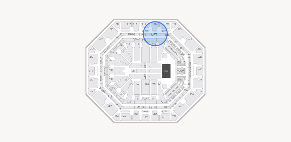 Mortgage Matchup Center Seating Chart