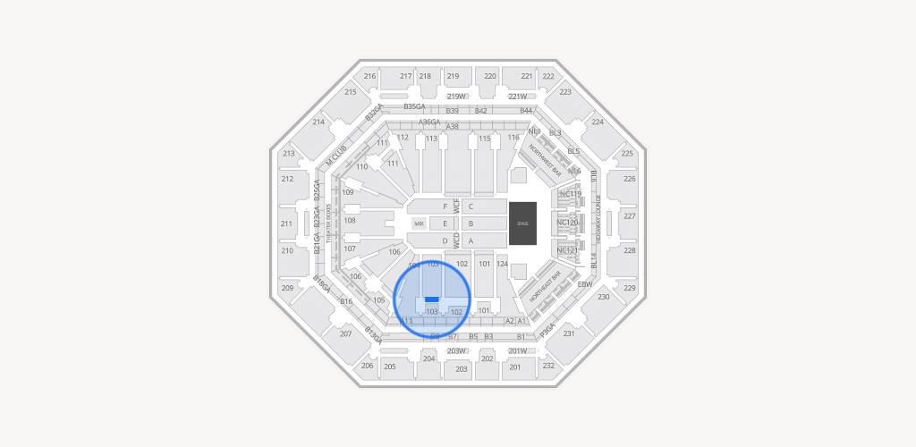Mortgage Matchup Center Seating Chart