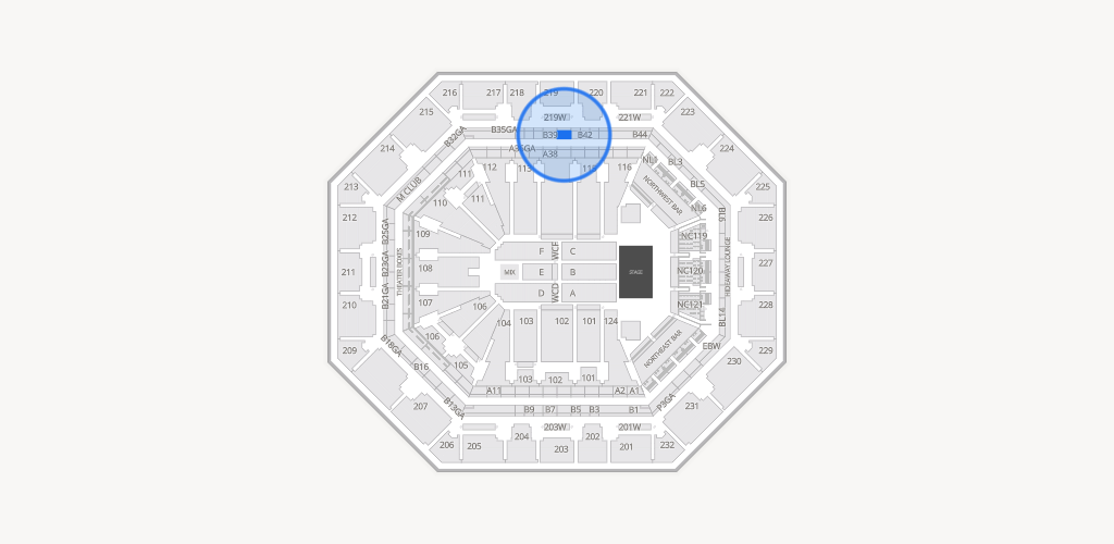 Mortgage Matchup Center Seating Chart