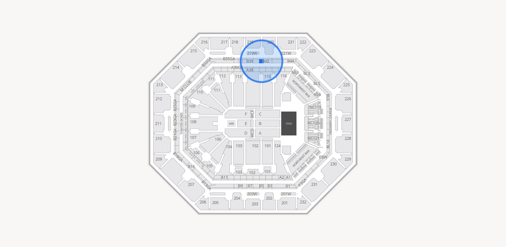 Mortgage Matchup Center Seating Chart