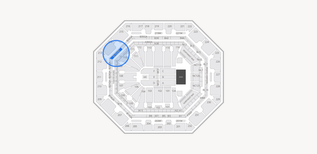 Mortgage Matchup Center Seating Chart