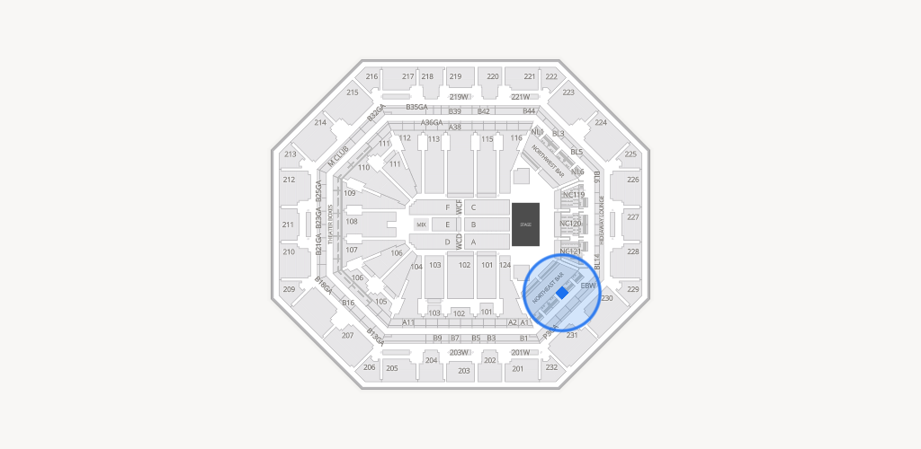 Mortgage Matchup Center Seating Chart