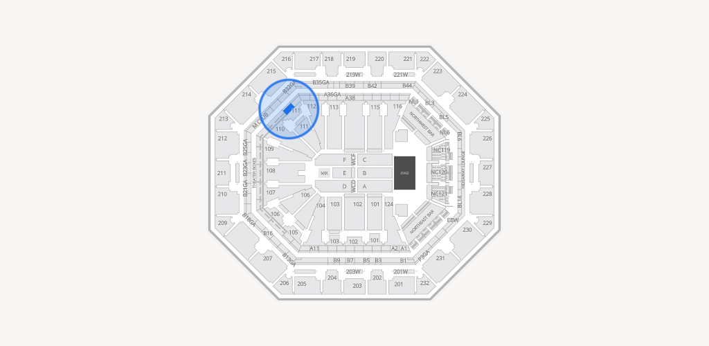 Mortgage Matchup Center Seating Chart