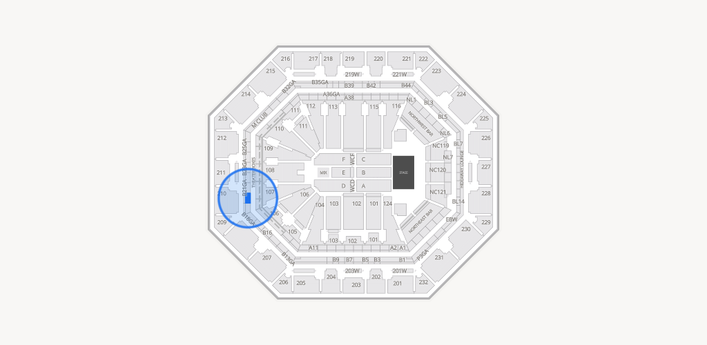 Mortgage Matchup Center Seating Chart