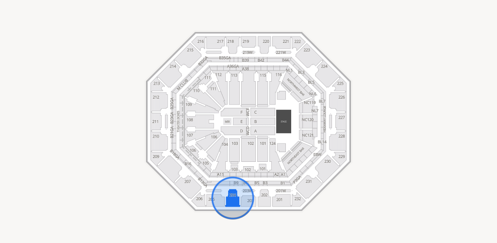 Mortgage Matchup Center Seating Chart