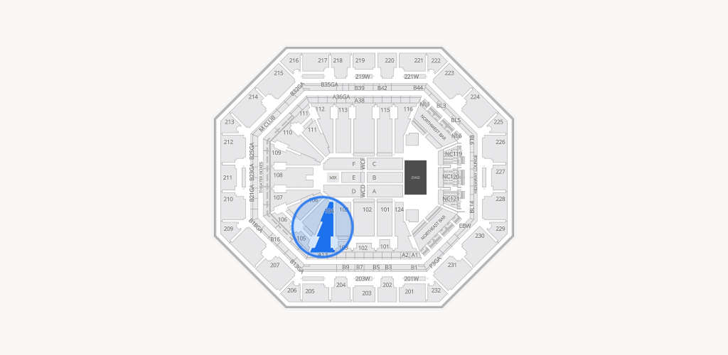 Mortgage Matchup Center Seating Chart