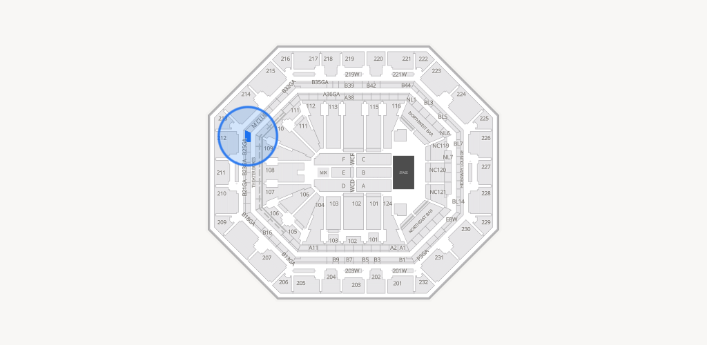Mortgage Matchup Center Seating Chart