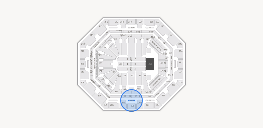 Mortgage Matchup Center Seating Chart