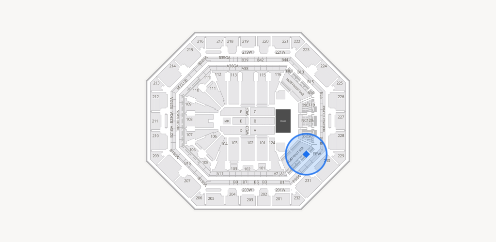 Mortgage Matchup Center Seating Chart