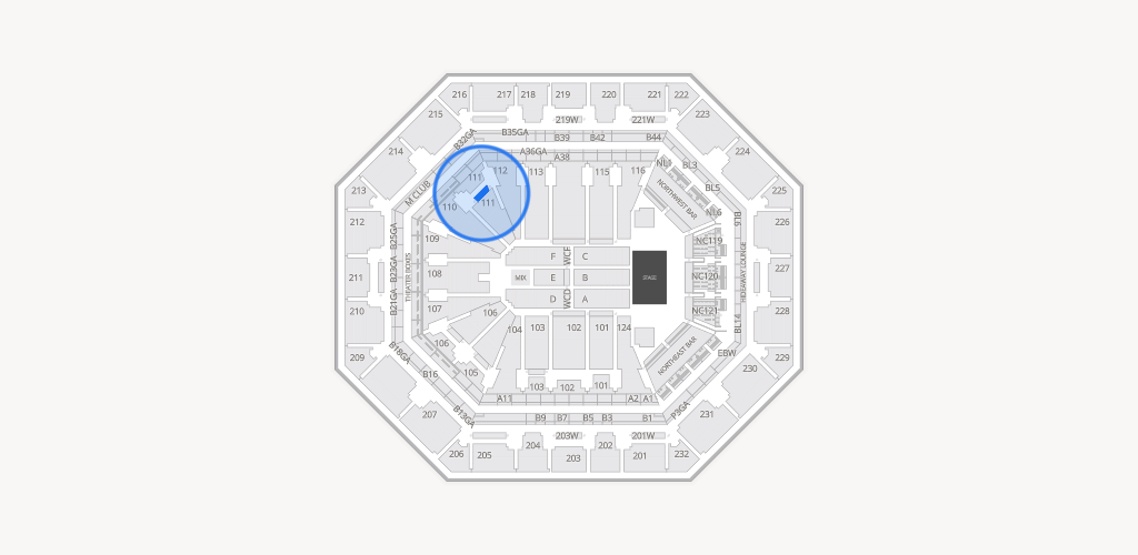 Mortgage Matchup Center Seating Chart