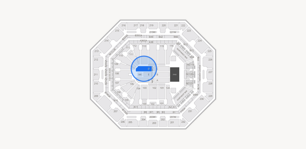 Mortgage Matchup Center Seating Chart