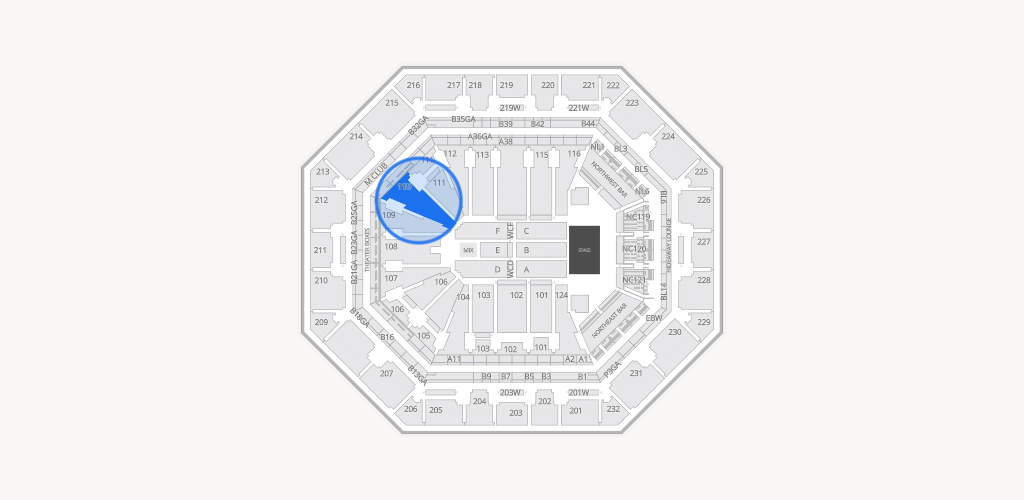 Mortgage Matchup Center Seating Chart