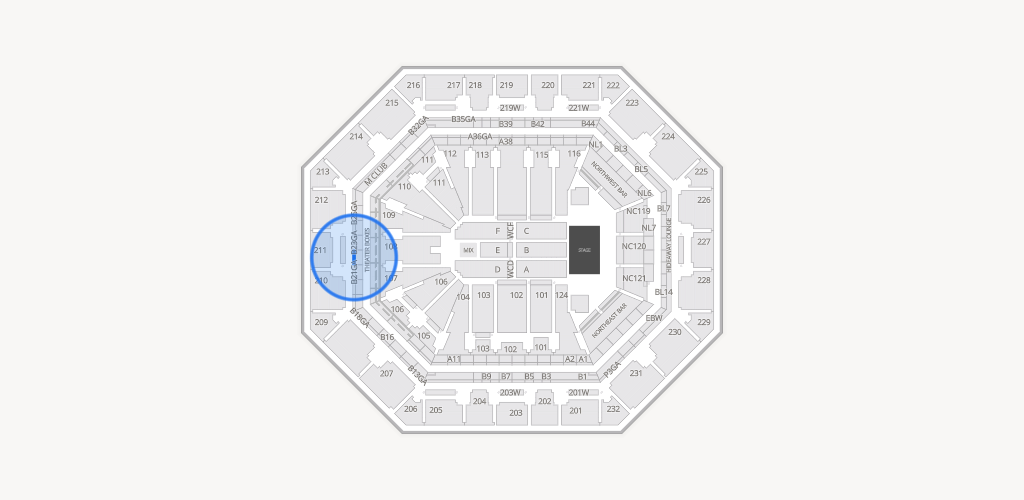 Mortgage Matchup Center Seating Chart