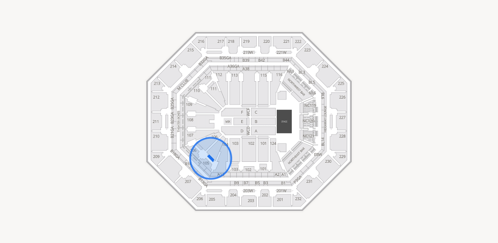 Mortgage Matchup Center Seating Chart