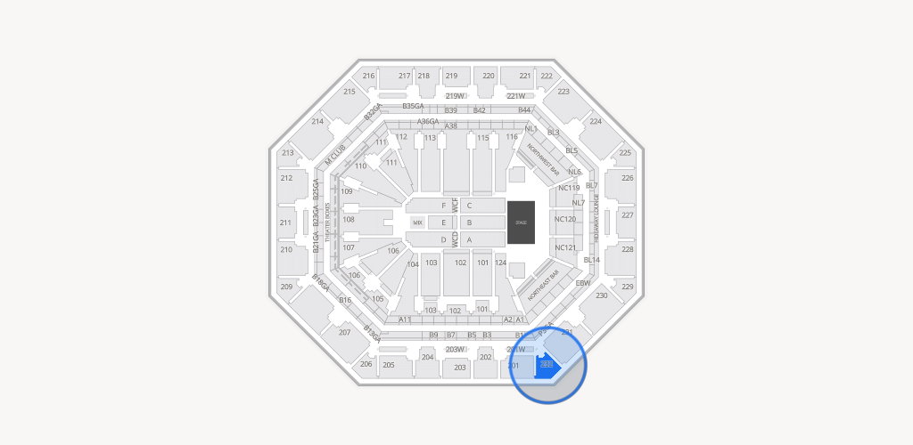 Mortgage Matchup Center Seating Chart