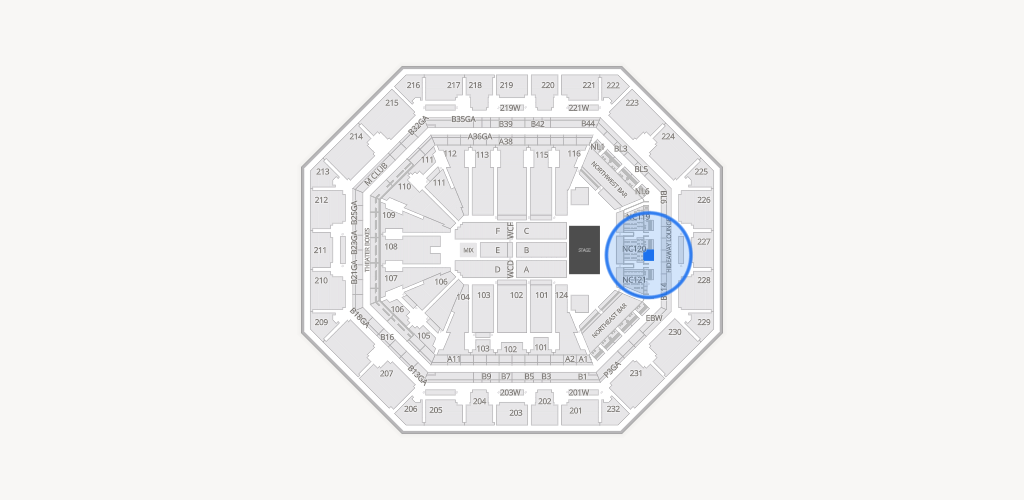 Mortgage Matchup Center Seating Chart