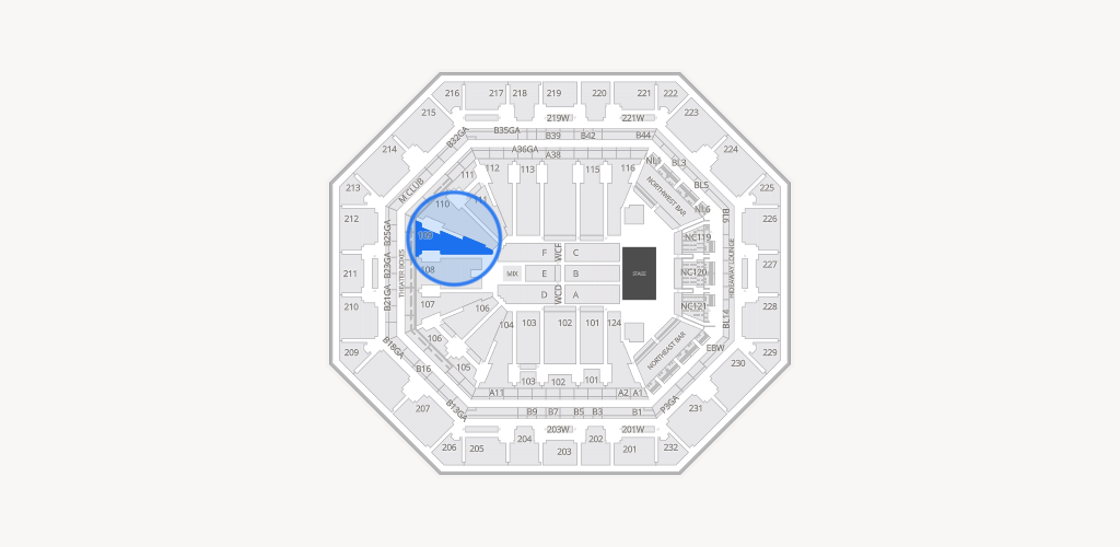 Mortgage Matchup Center Seating Chart