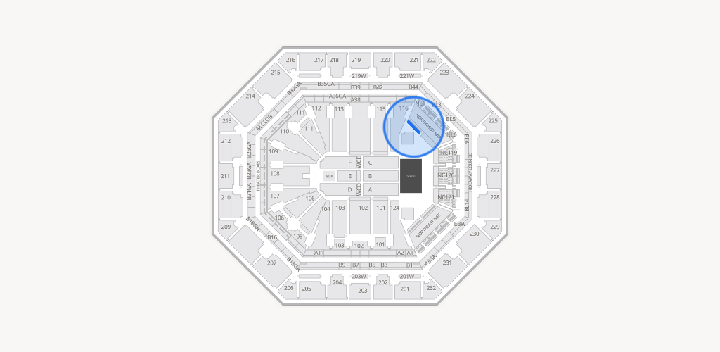 Mortgage Matchup Center Seating Chart