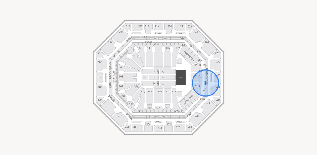 Mortgage Matchup Center Seating Chart